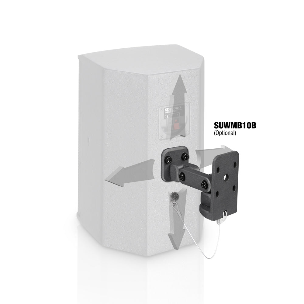 LD Systems SAT 62 G2 Høyttalersett 80W RMS 8 Ohm