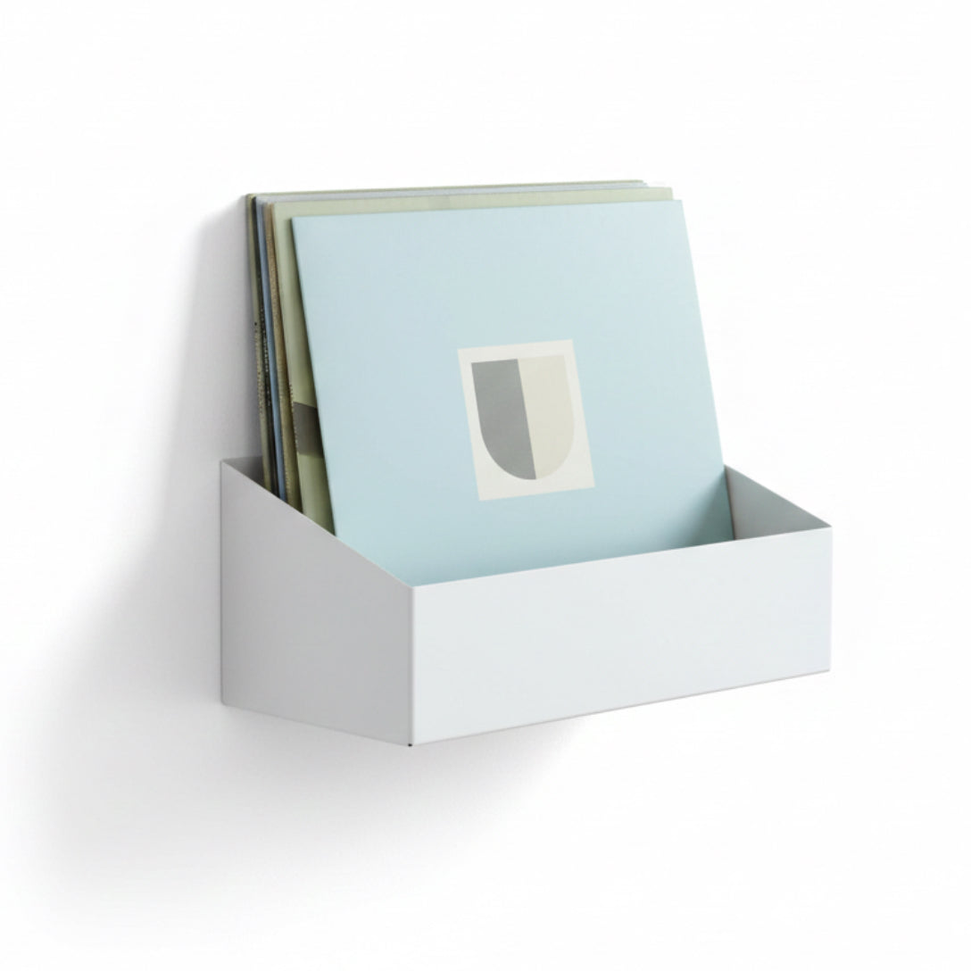 Studio 57 Vinyl Vegghylle Medium (hvit)