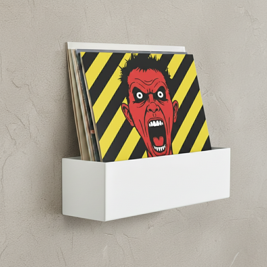 Studio 57 Vinyl Veggdisplay (hvit)