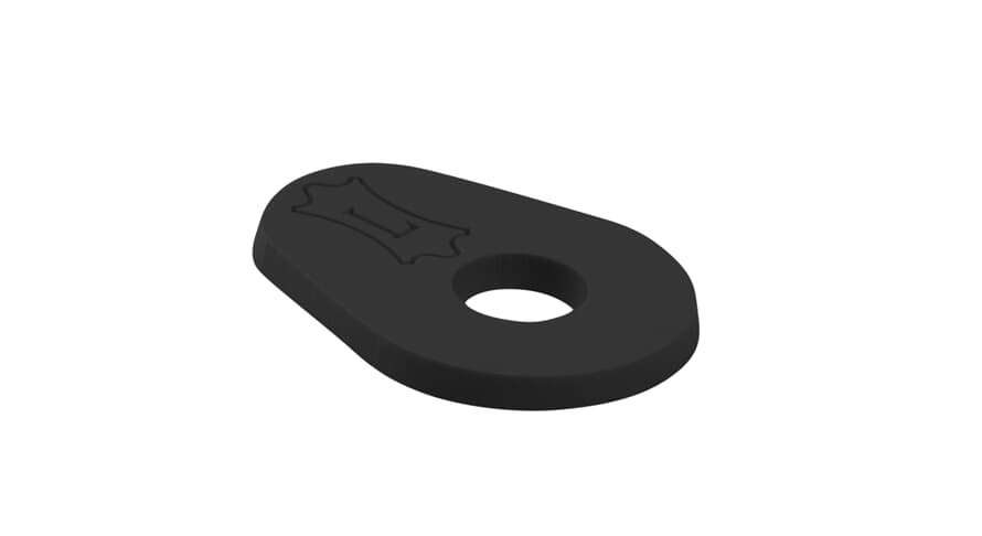 Levys RINGBLOCK strap locks i gummi, svart