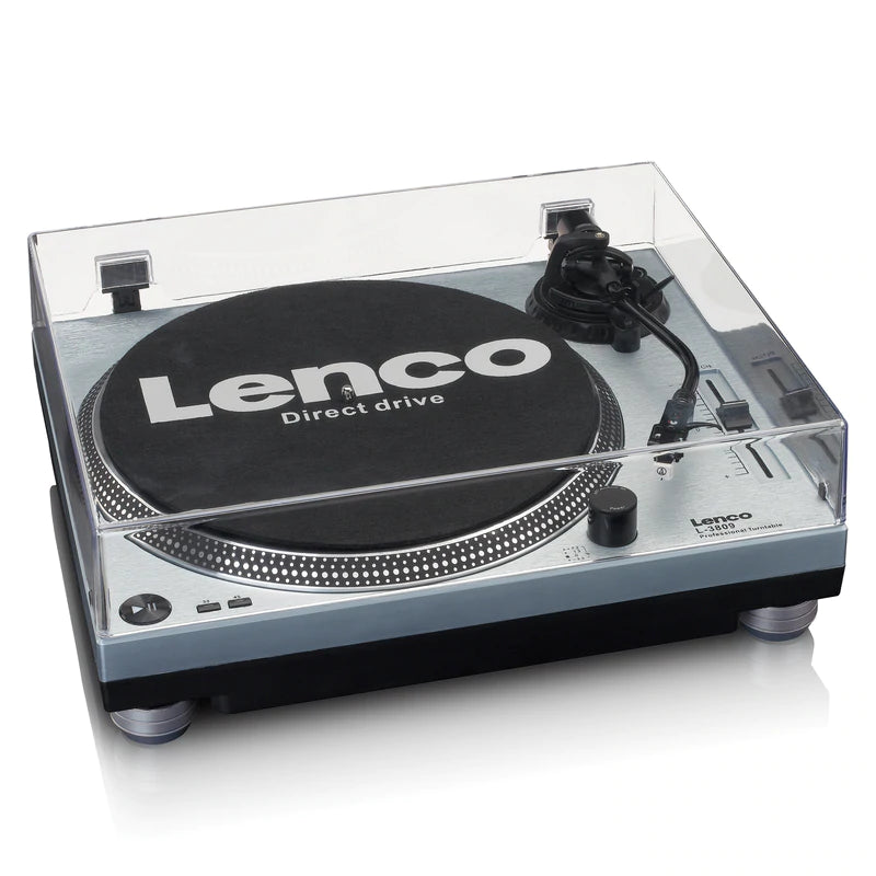 Lenco L-3809 Platespiller, Metallic
