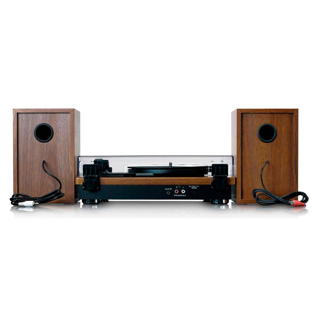 Lenco LS-100 platespiller med høyttalere (teak)