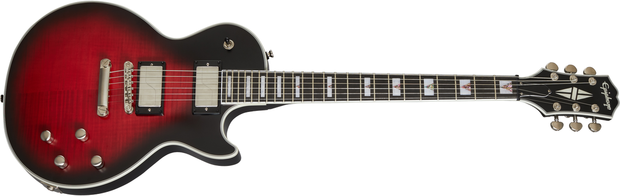 Epiphone Les Paul Prophecy elektrisk gitar ( Red Tiger Aged Gloss )