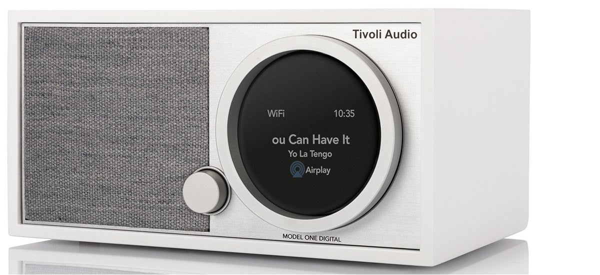 Tivoli Audio Model ONE GEN.2 digital høyttaler (hvit, grå)