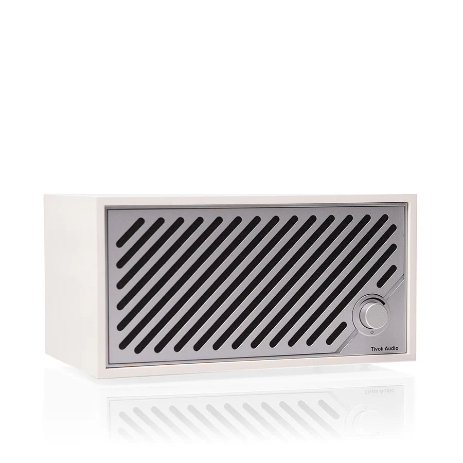 Tivoli Audio Model Two Digital Bluetooth høyttaler (hvit/sølv)