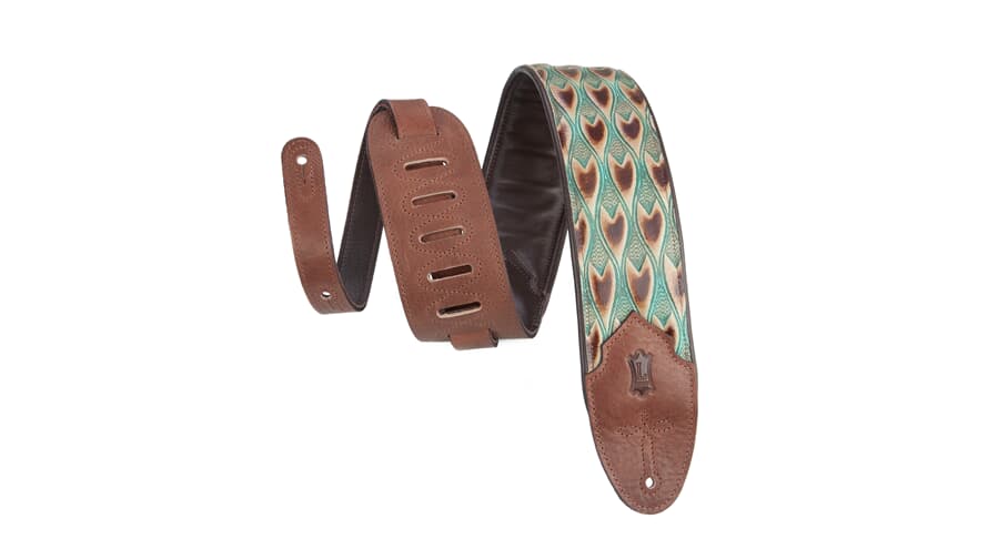 Levys M4WP gitarrem 3", arrowhead turquoise