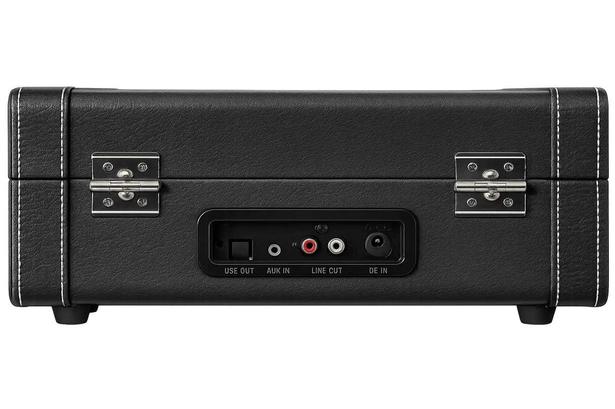 Madison Vintage Platespiller m. Bluetooth (Svart)