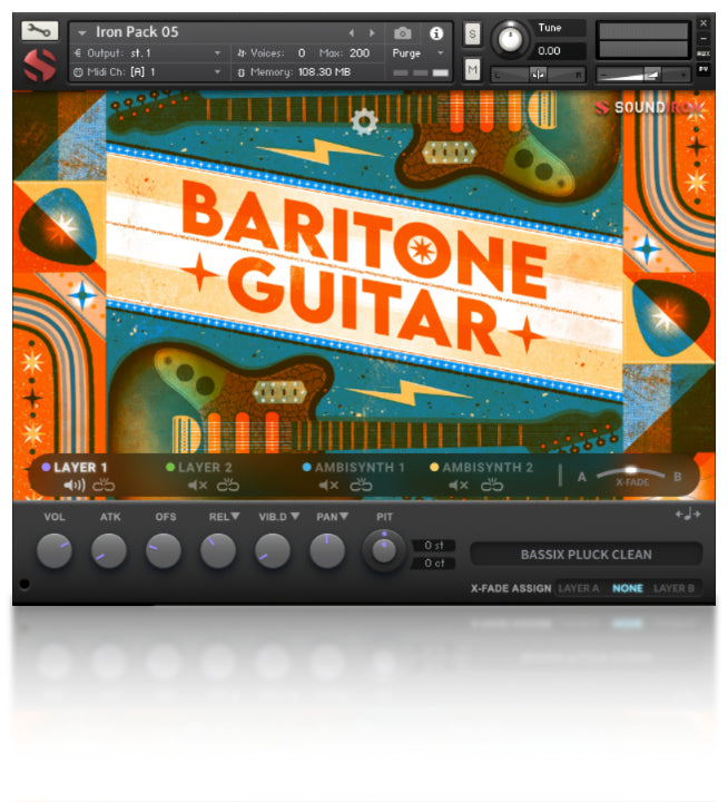 Iron Pack 5 - Bariton Gitarer