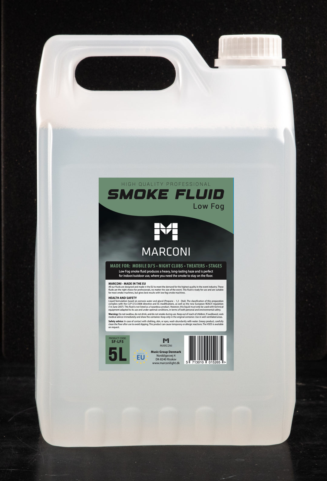 Marconi Røykvæske - Low Fog (5L)