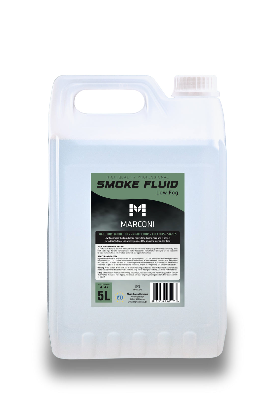 Marconi Røykvæske - Low Fog (5L)