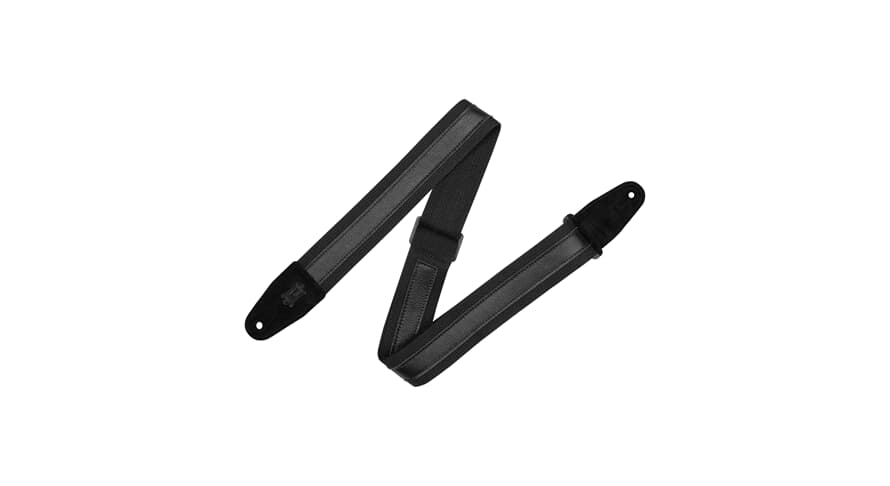 Levys MC2CG rem 2", svart stripe svart