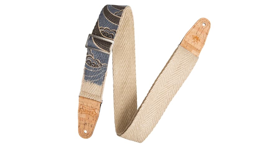 Levys MH8P gitarreim 2", island
