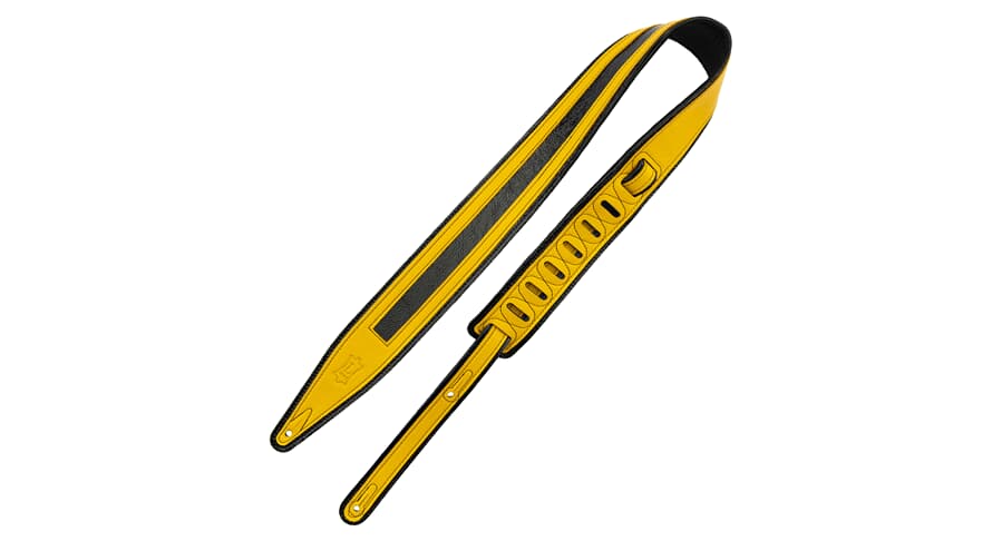 Levys MJH317 gitarrem i skinn, Dragon Stripe
