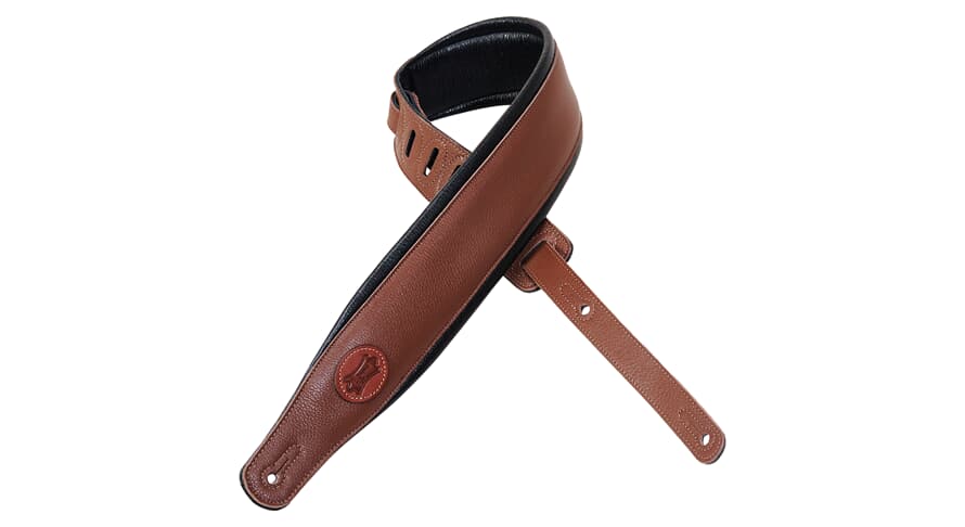 Levys MSS2 gitarrem 3", brun