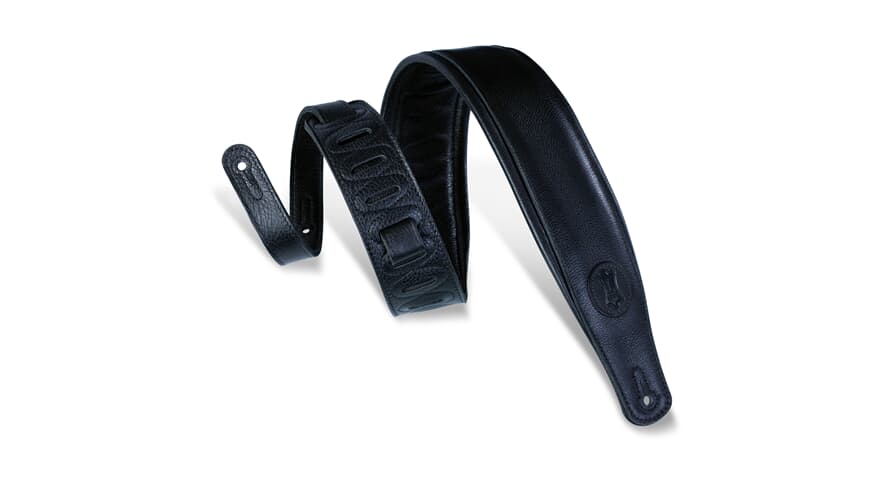 Levys MSSB2 gitarreim 3", svart