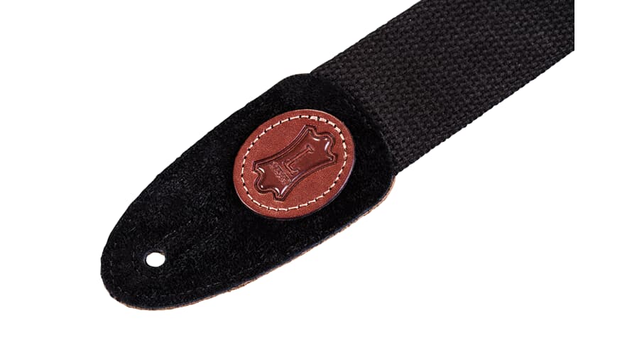 Levys MSSC8 gitarrem 2", svart