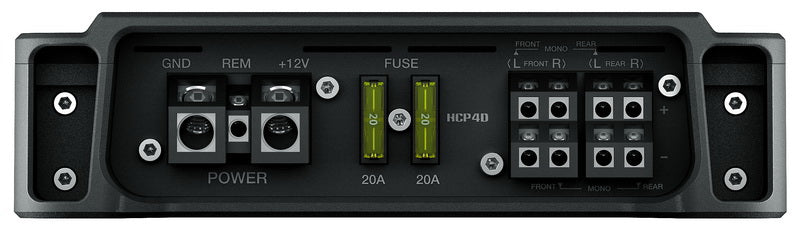HERTZ HCP 4DK 4-kanals bilforsterker (4x150W)