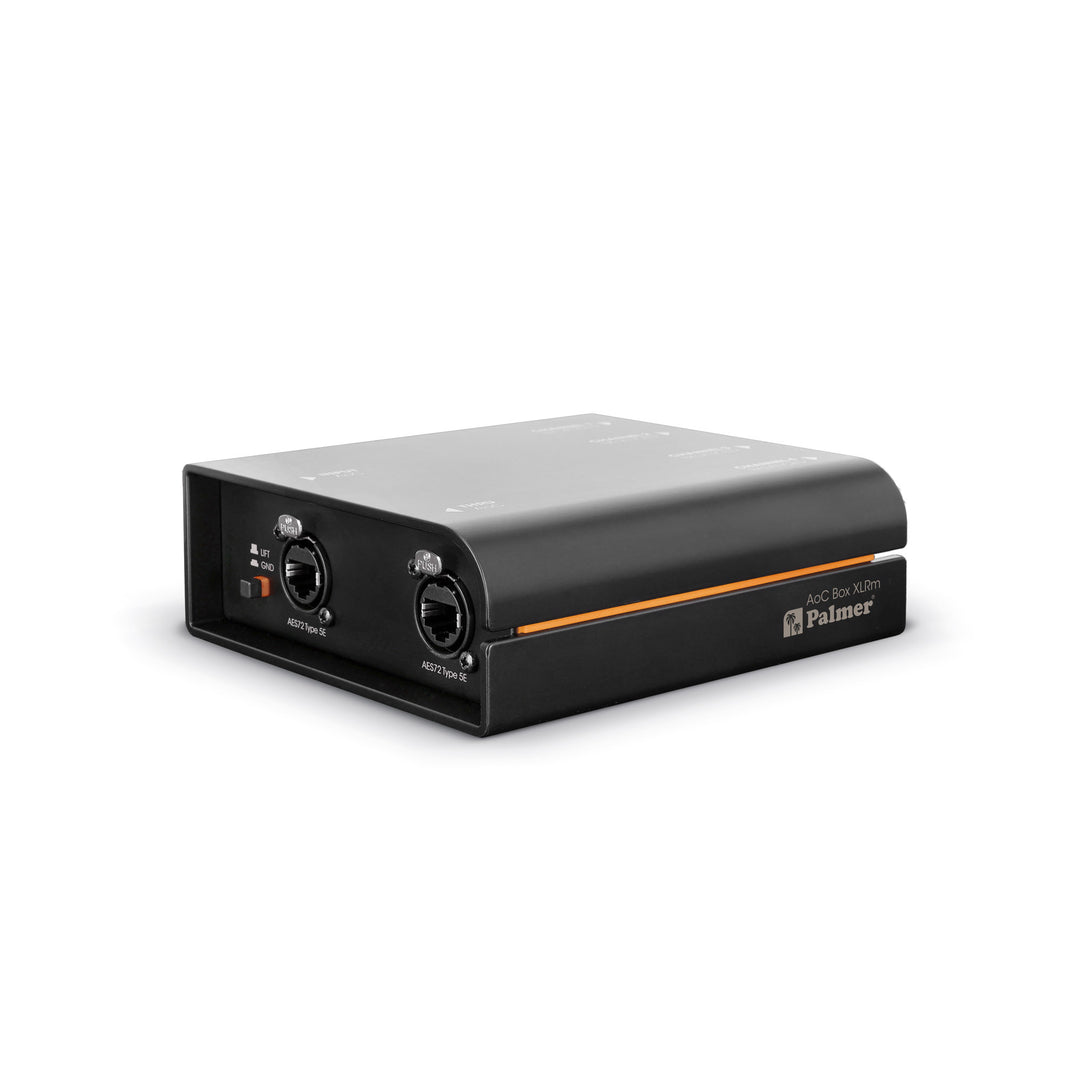Palmer AoC Box XLRm - Audio over Cat-boks fra etherCON til 4 x XLR hann