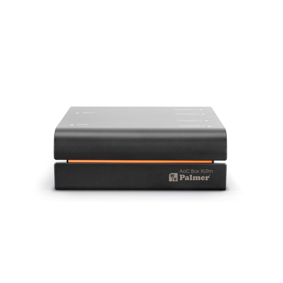 Palmer AoC Box XLRm - Audio over Cat-boks fra etherCON til 4 x XLR hann
