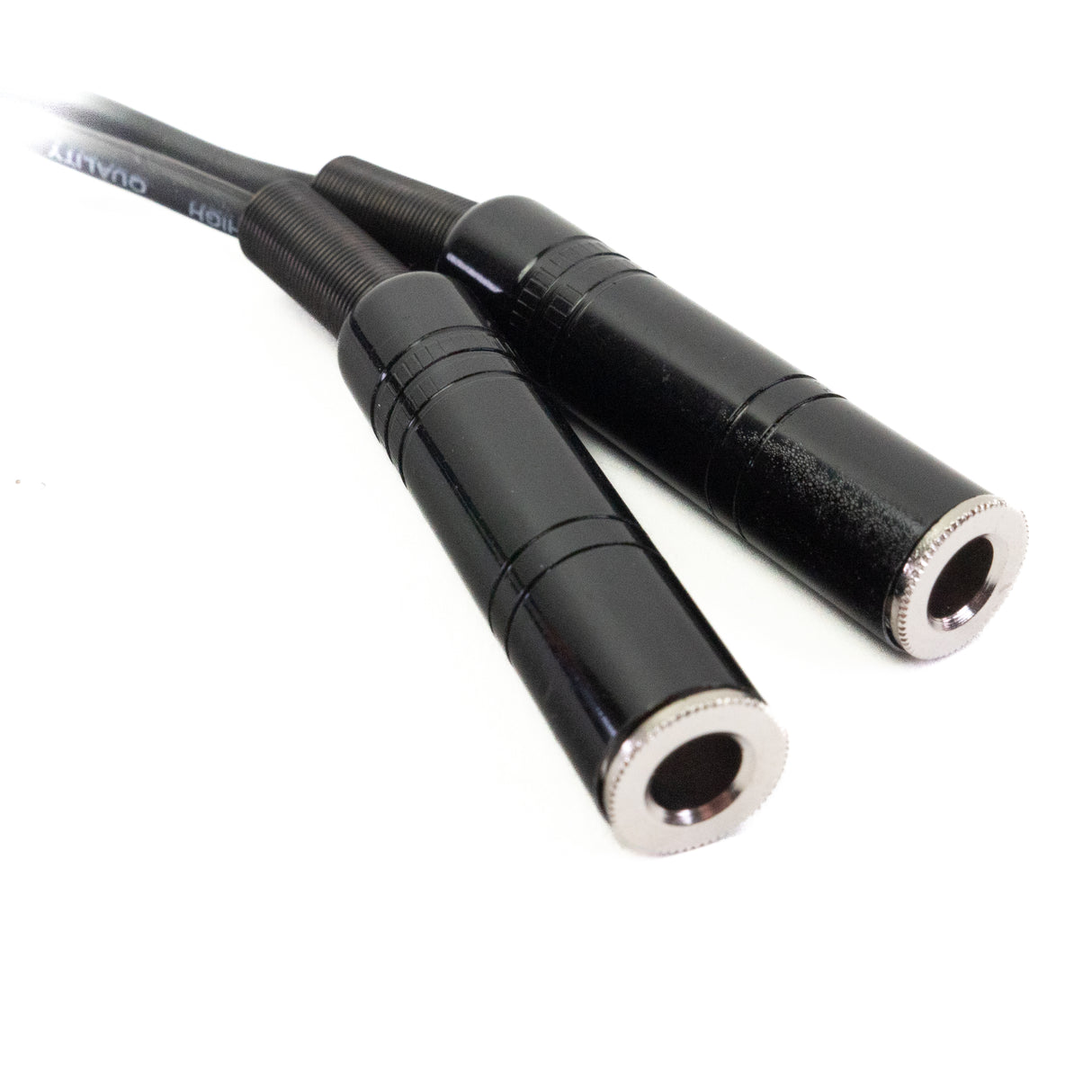 Perfex 6,3mm hodetelefon splitterkabel (0,5m)