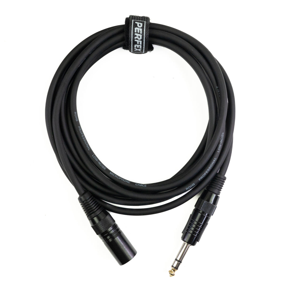 Perfex XLR hann til balansert jack (3m)