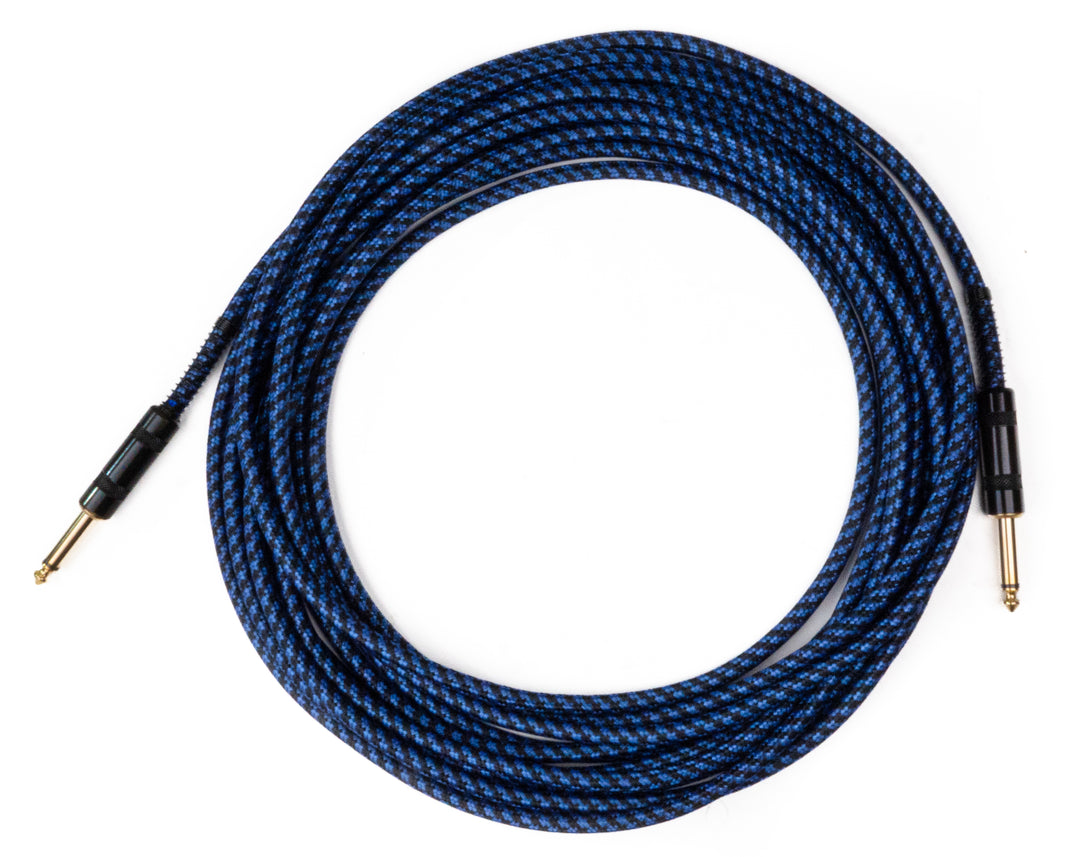 Perfex Jack Kabel (Svart/Blå) (7,5m)
