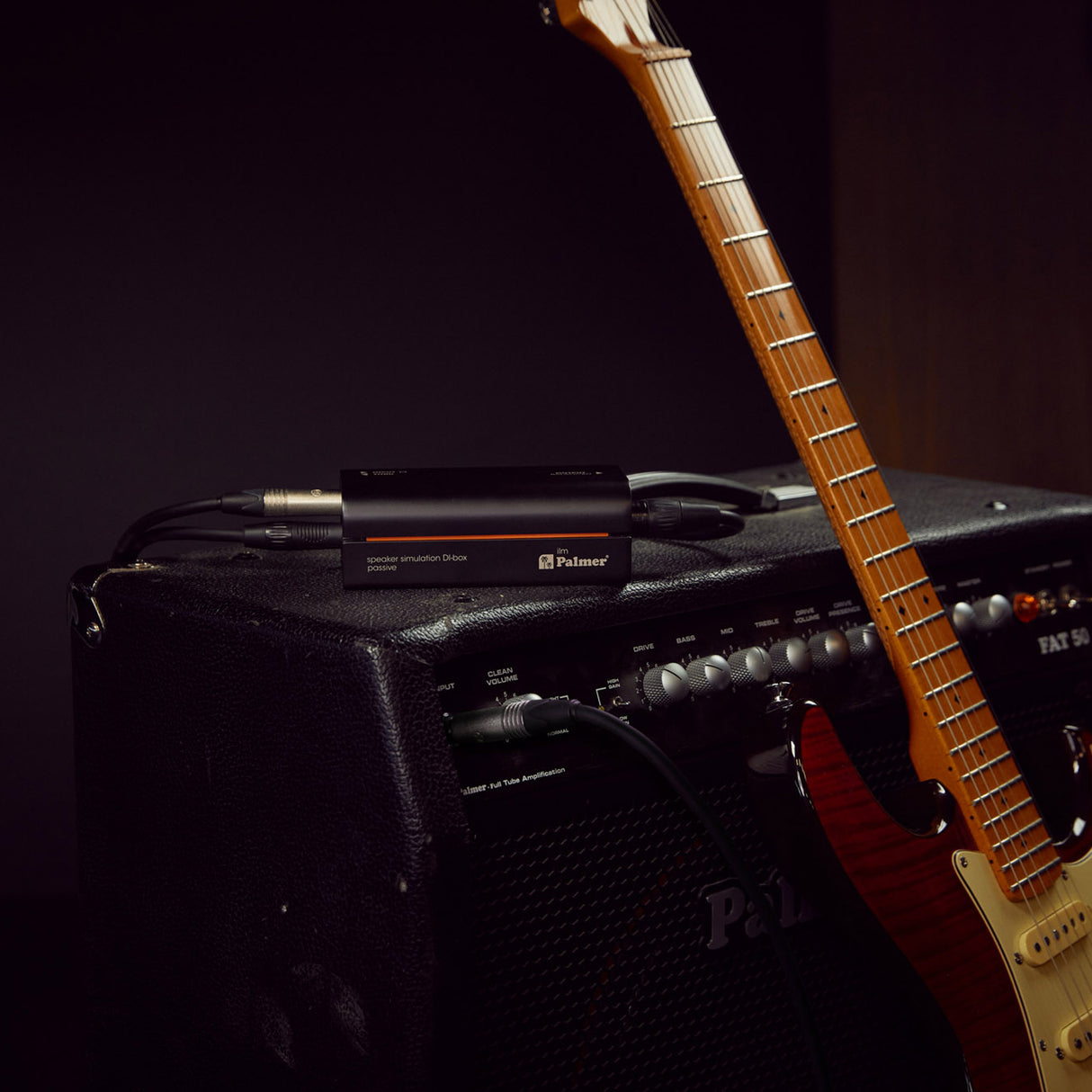 Palmer RIVER ilm - Passiv høyttalersimulerings-DI-boks