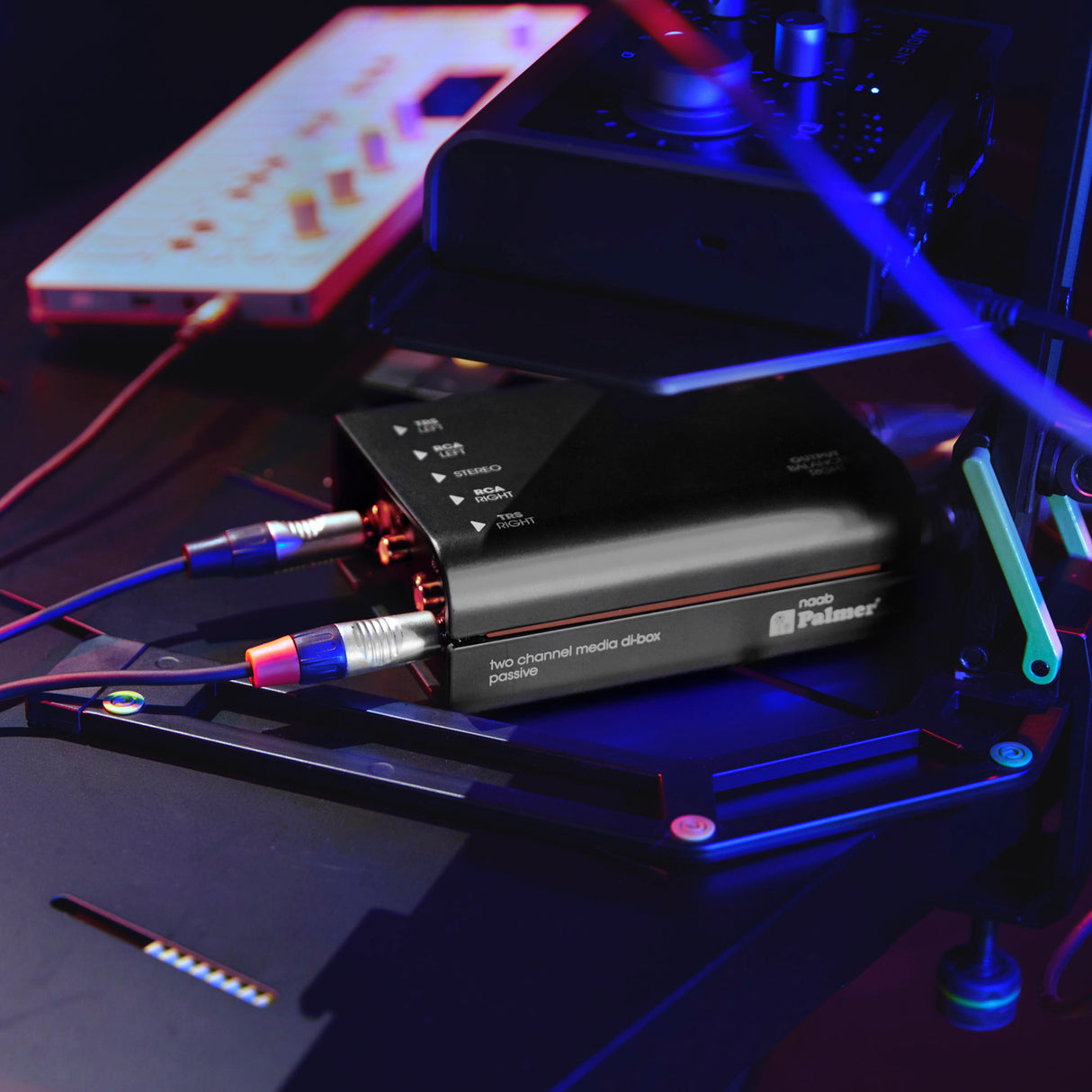 Palmer RIVER naab - Passiv 2-kanals DI-boks for mediebruk