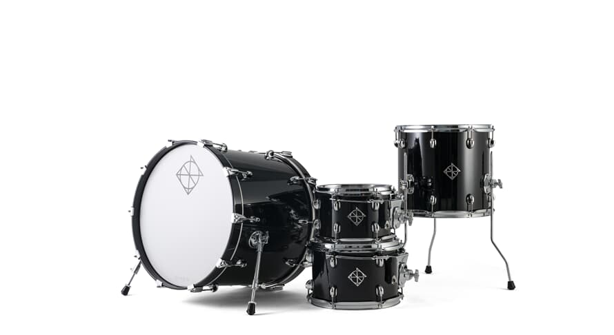 Dixon PODCSTH420-02-PB shellsett 20", pianoblank svart