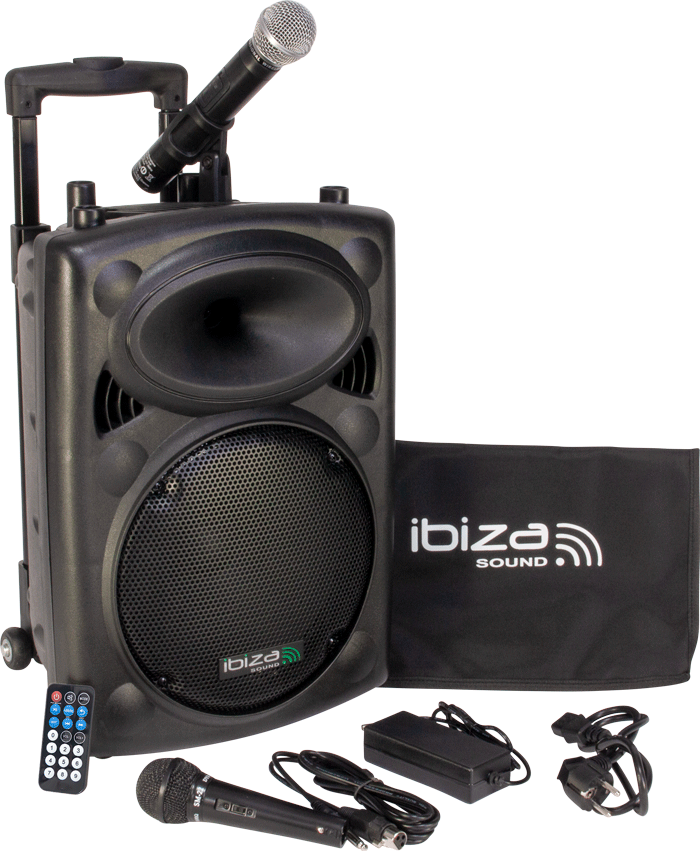Ibiza PORT10BT bærbar høyttaler (300W)