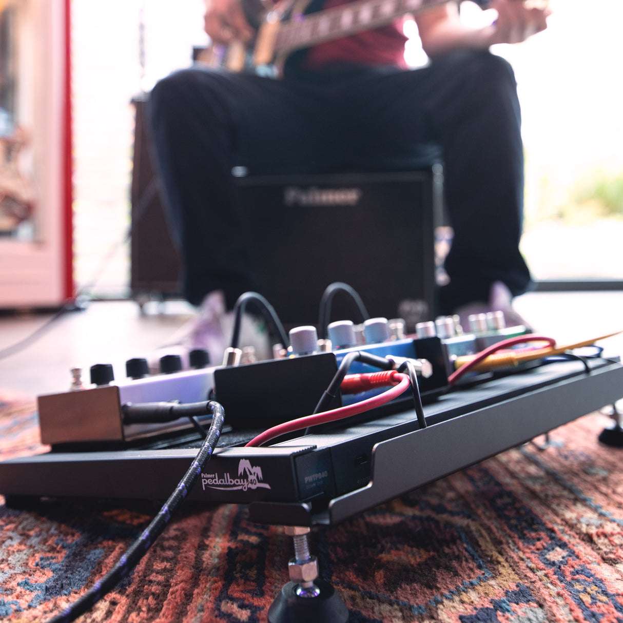 Palmer Pedalbay® 40 PB - pedalboard inkl. WTPB40-strømbar