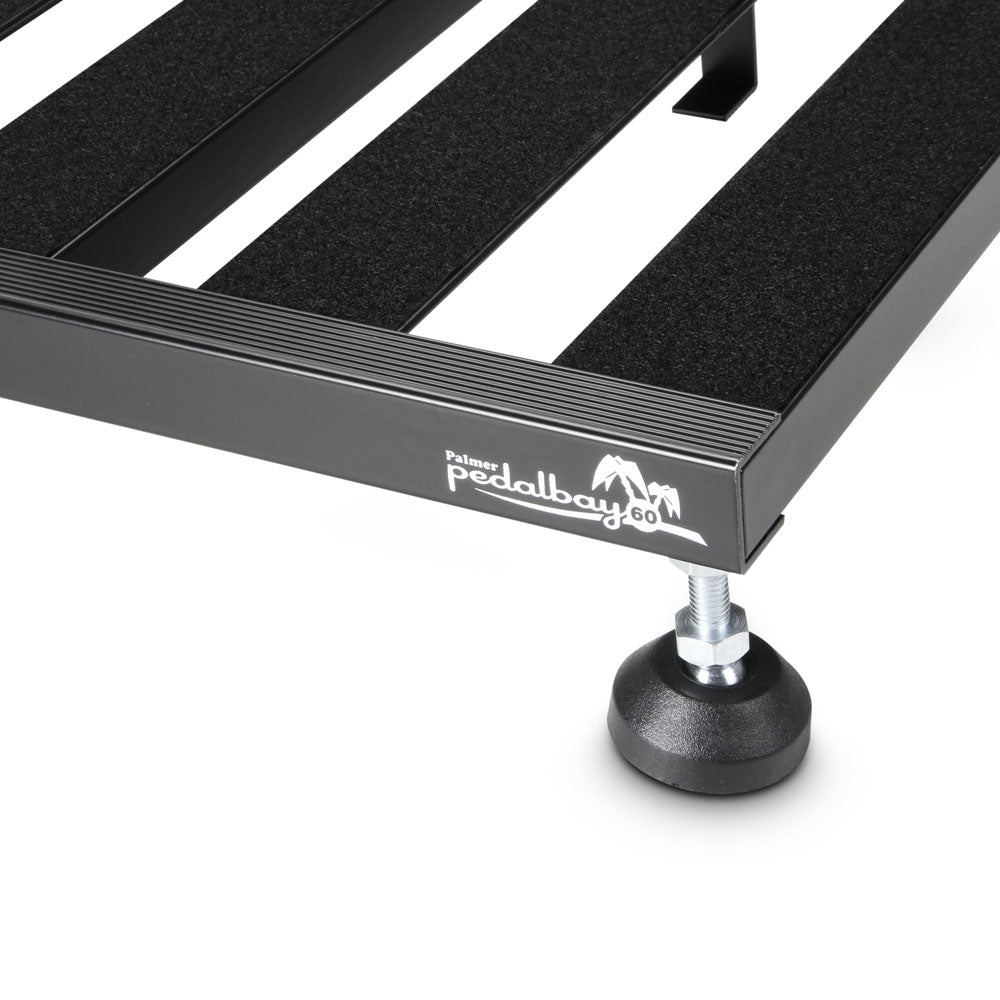 Palmer PEDALBAY® 60 - Lett, justerbart pedalboard med beskyttende softcase, 60 cm
