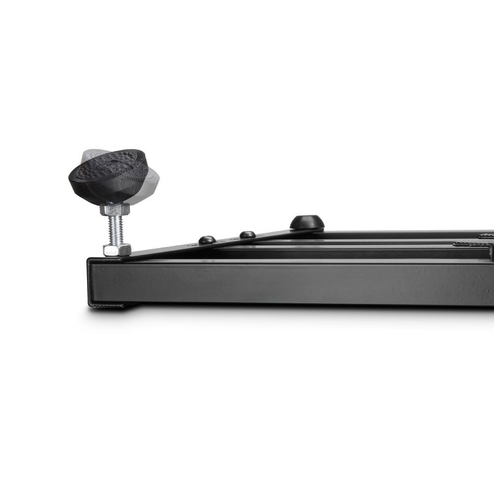 Palmer PEDALBAY® 80 - Lett, variabelt pedalboard med beskyttende softcase, 80 cm