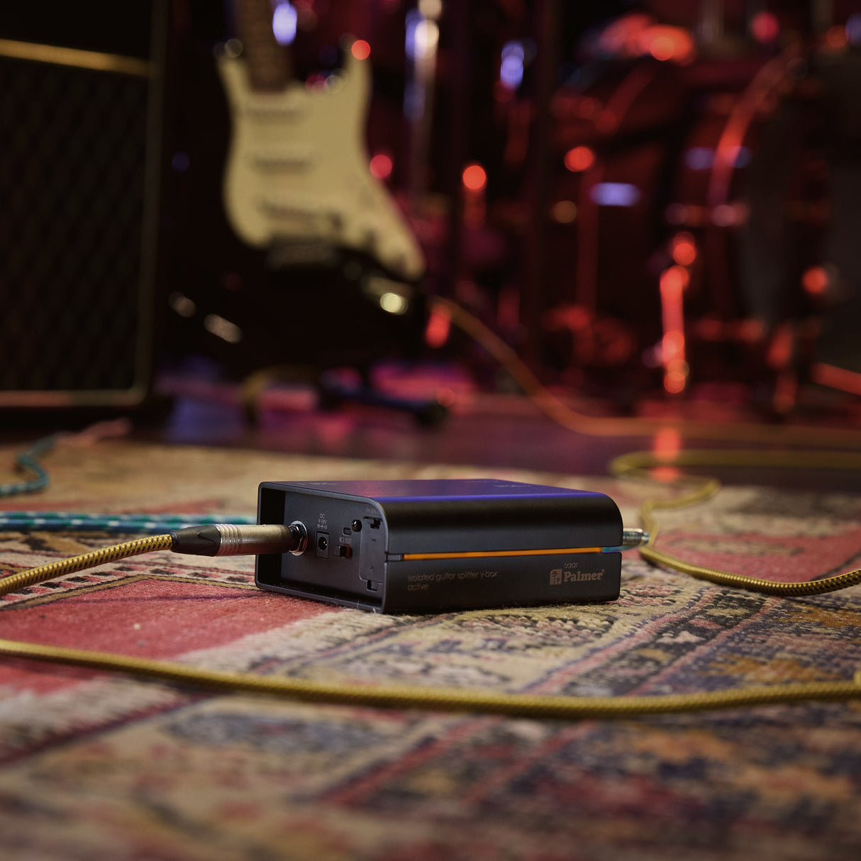 Palmer RIVER saar - Aktiv gitar-splitter Y-Box