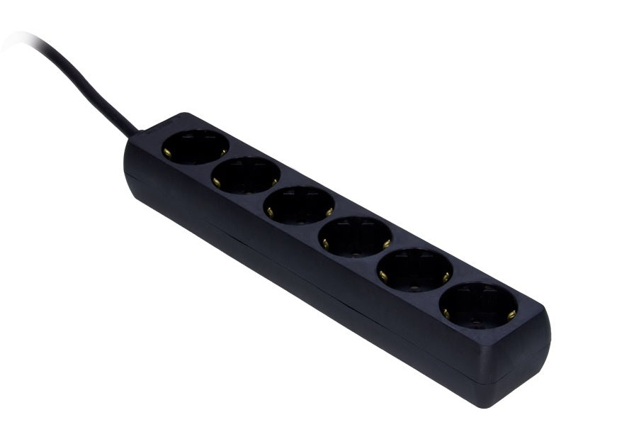 ProCab strømskinne med 6 uttak, 1,5 mm² kabel, 5 m