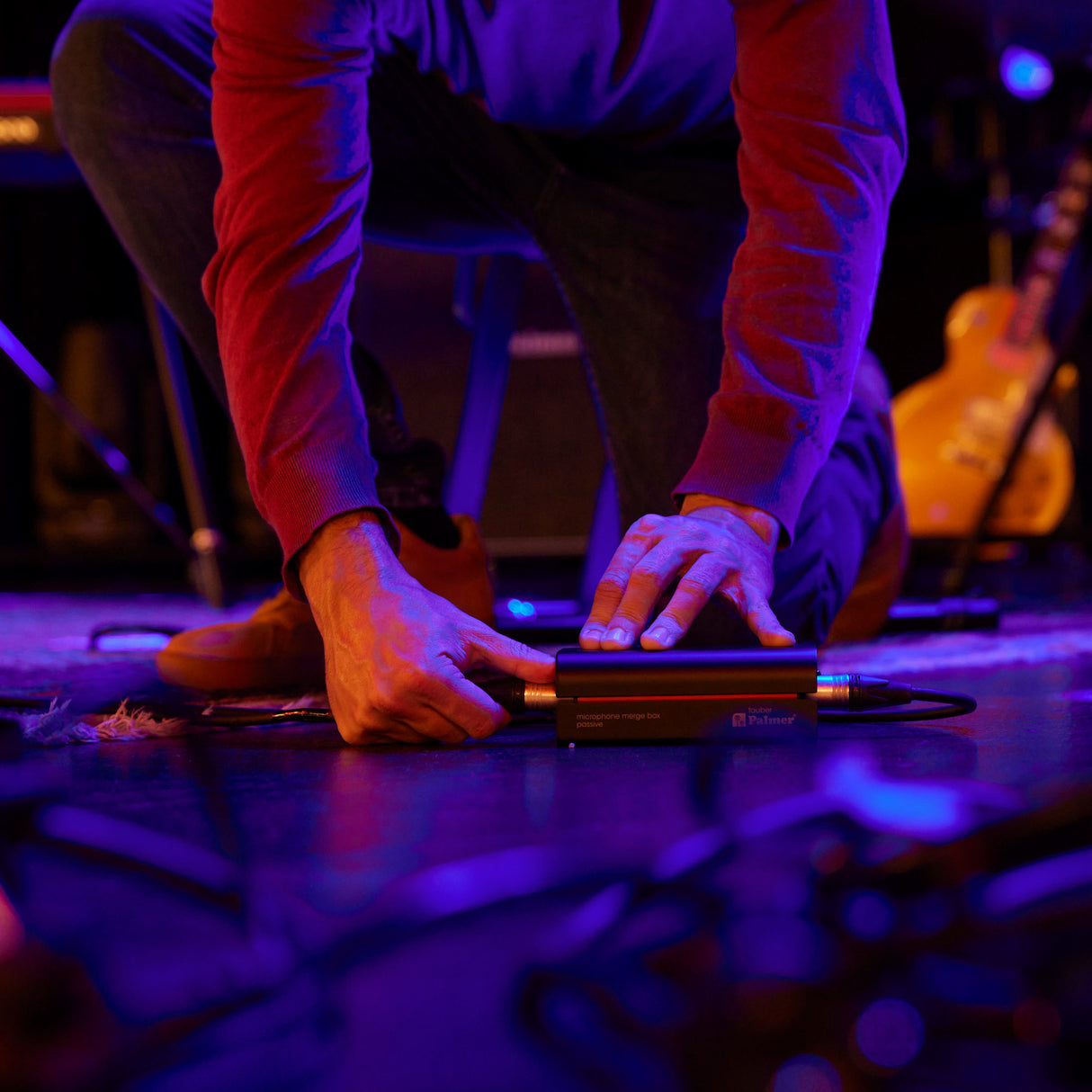 Palmer RIVER tauber - Passiv koblingsboks for mikrofoner