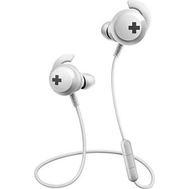 Philips SHB4305W Bluetooth sportshodetelefoner (hvite)