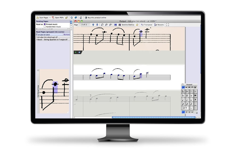 Sibelius Ultim perpetuell lisens med PScore AScore