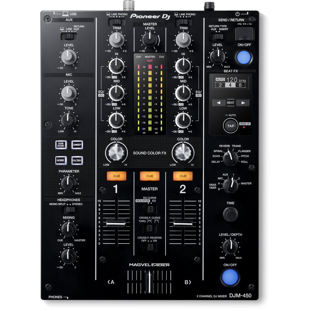 Pioneer DJ DJM-450 + XDJ-700 Pakke