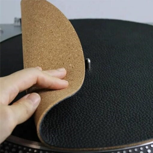 Slipmat - Kork/Lær