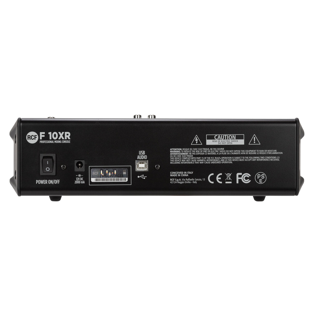 RCF F 10XR Live mikser, DSP og USB