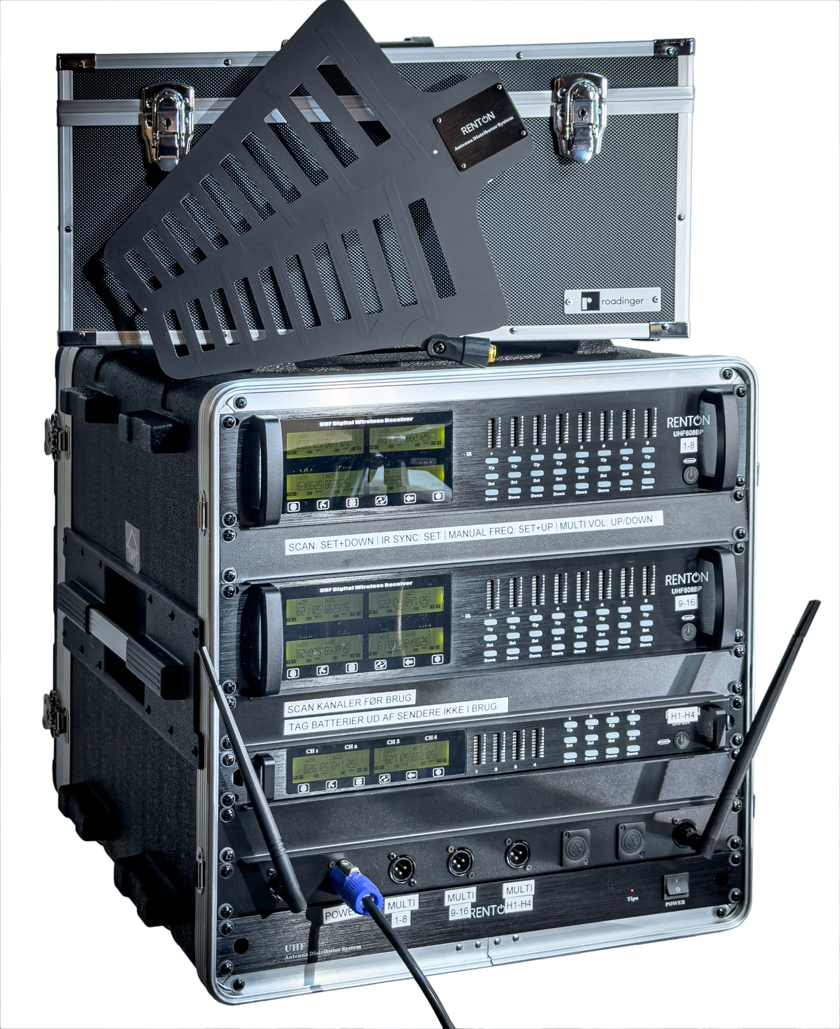 Renton Rack Trådløst System (20 Headset)