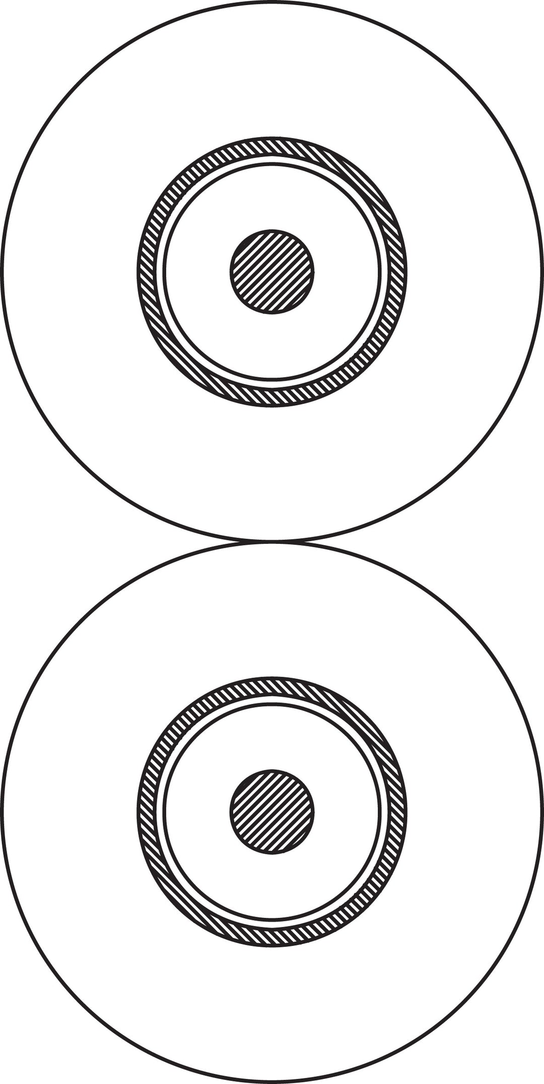 ProCab REF stereo linjesignalkabel ubal. 4 x 8 mm 100 m