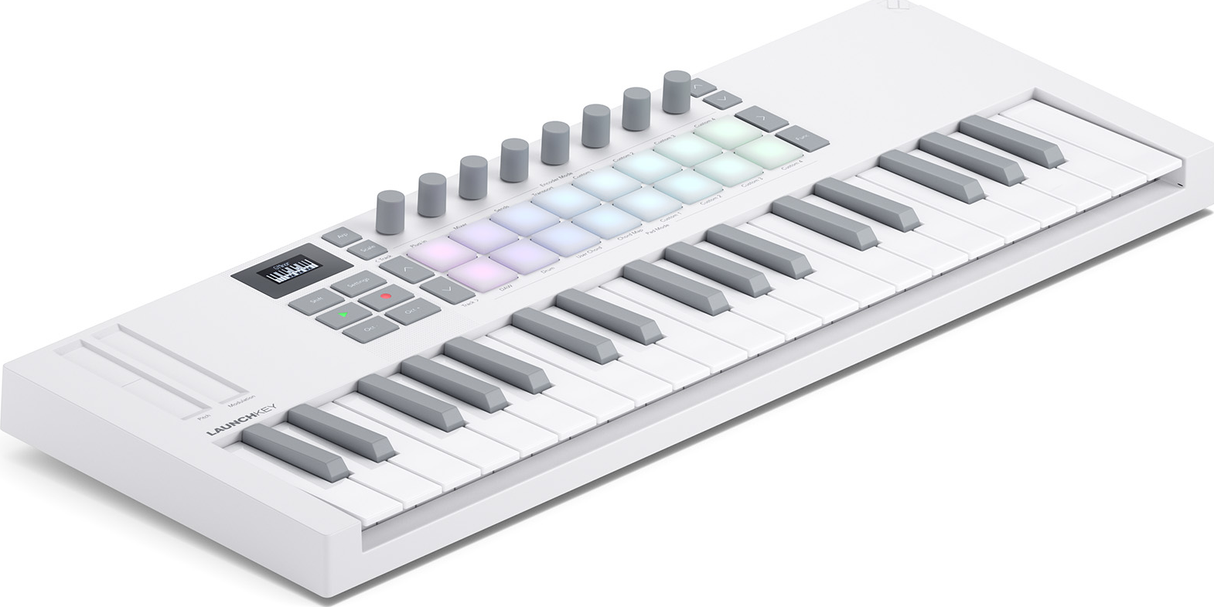 Novation Launchkey MINI 37 MK4 Tastatur (Hvit)
