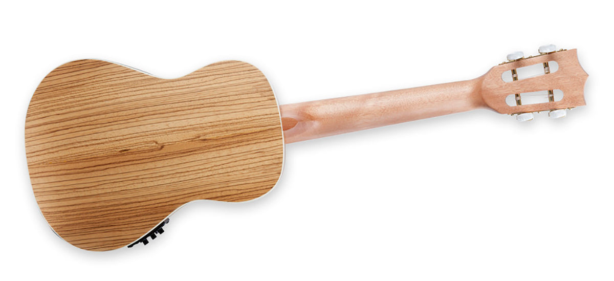 Reno RU320E Grand Concert Ukulele med pickup og tuner (naturlig)