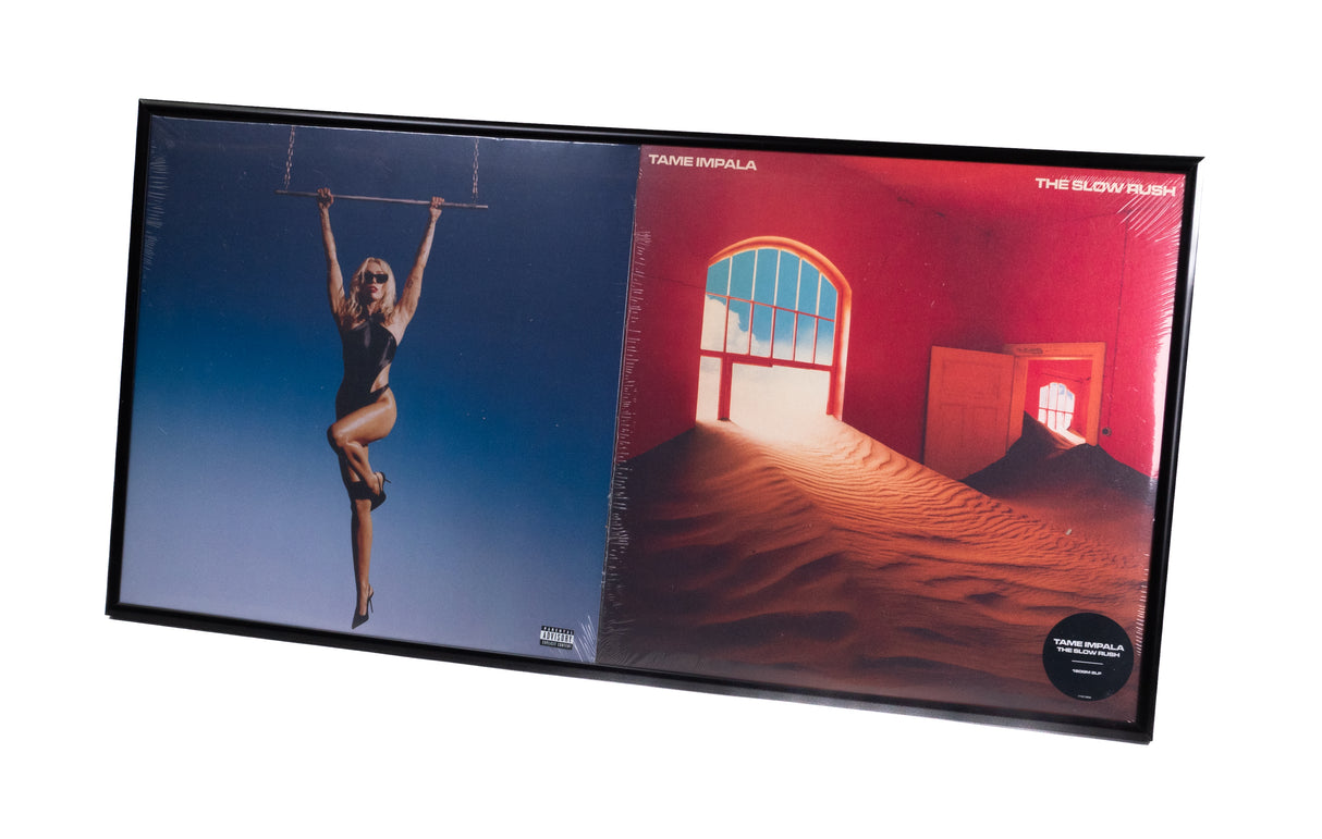 Studio 57 Ramme for 2 stk 12" vinylplater (svart)