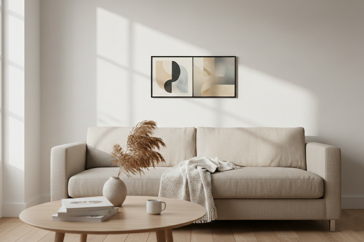 Studio 57 Ramme for 2 stk 12" vinylplater (svart)