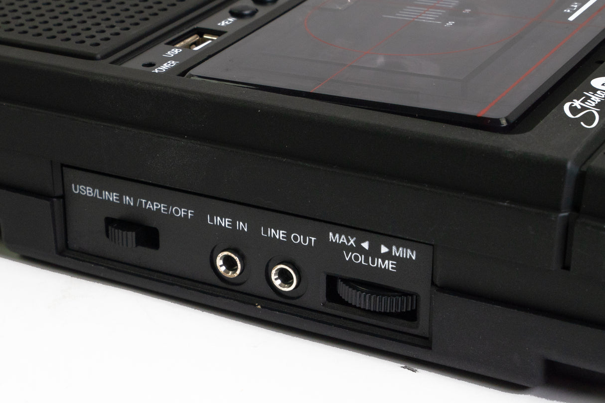 Studio 57 Kassetbåndspiller (Svart)