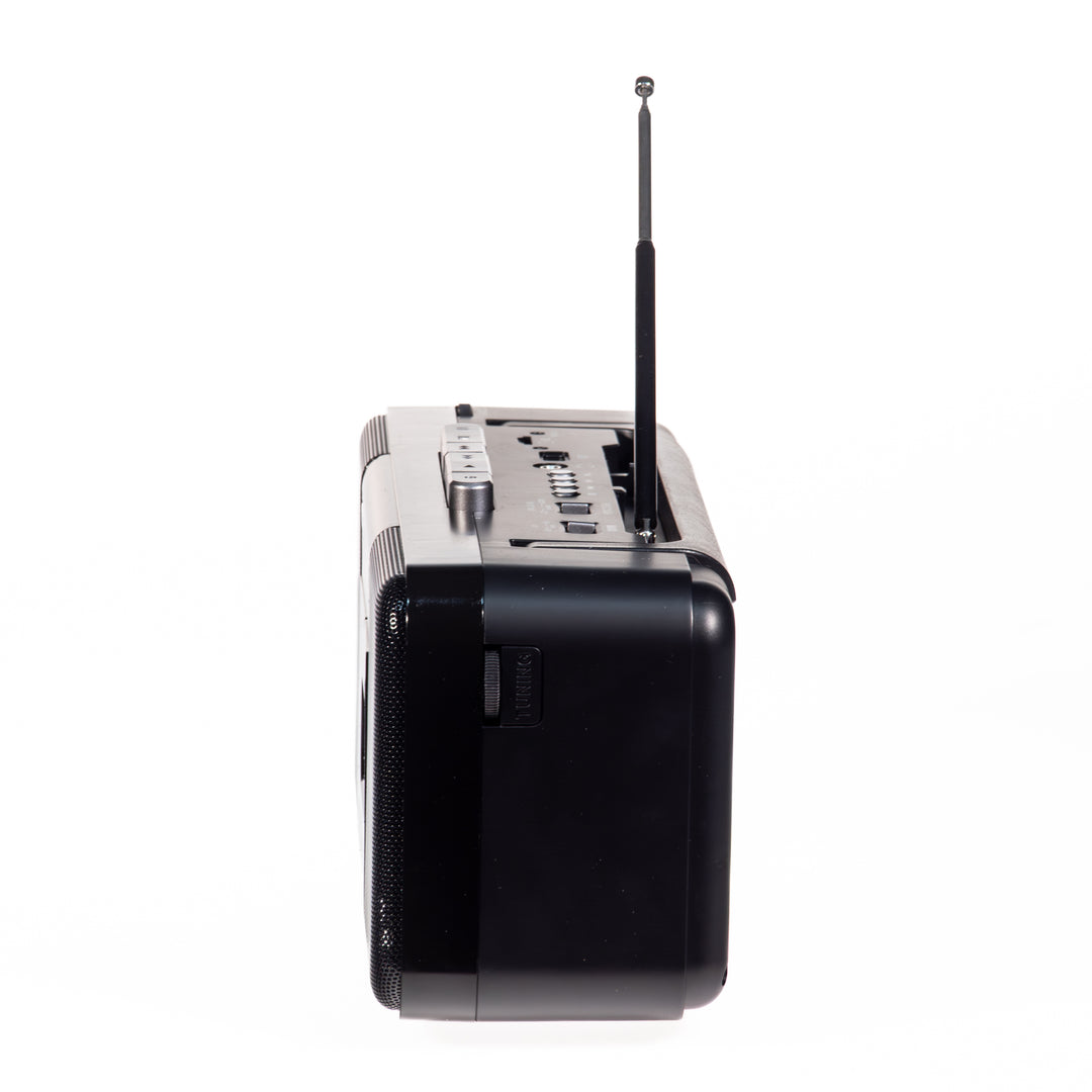Studio 57 - Kassettspiller m. FM & Bluetooth, Sort