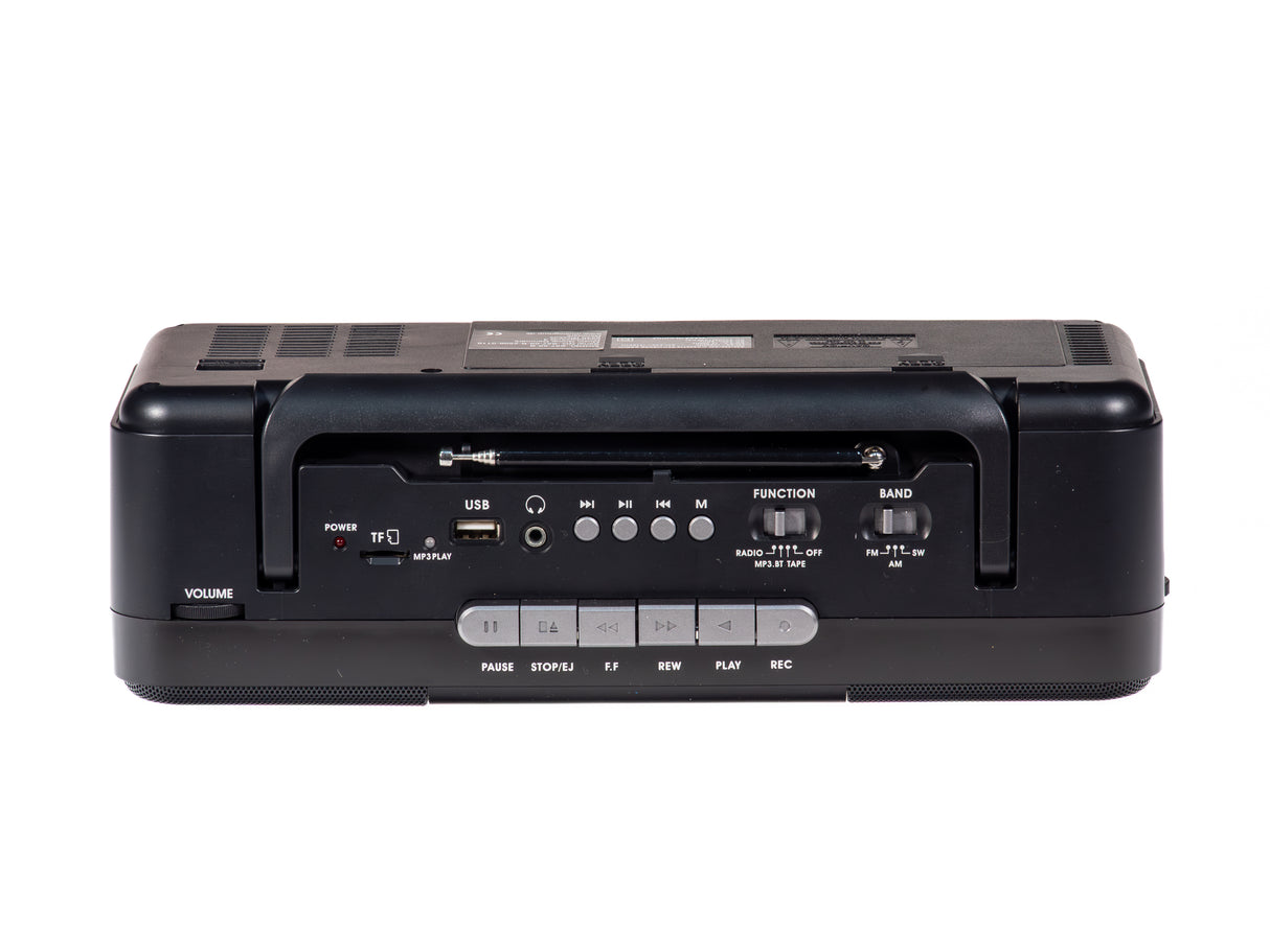 Studio 57 Kassettspiller m. FM & Bluetooth, Sort
